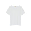 American Vintage Sonoma Kadın T-Shirt Blanc