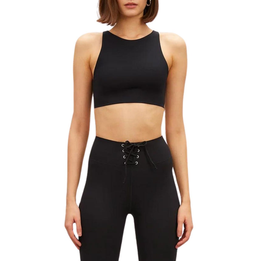 Anais&Margaux High Neck Sports Bra Black