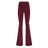 Anais&Margaux Split Flare Matt Kadın Tayt Burgundy