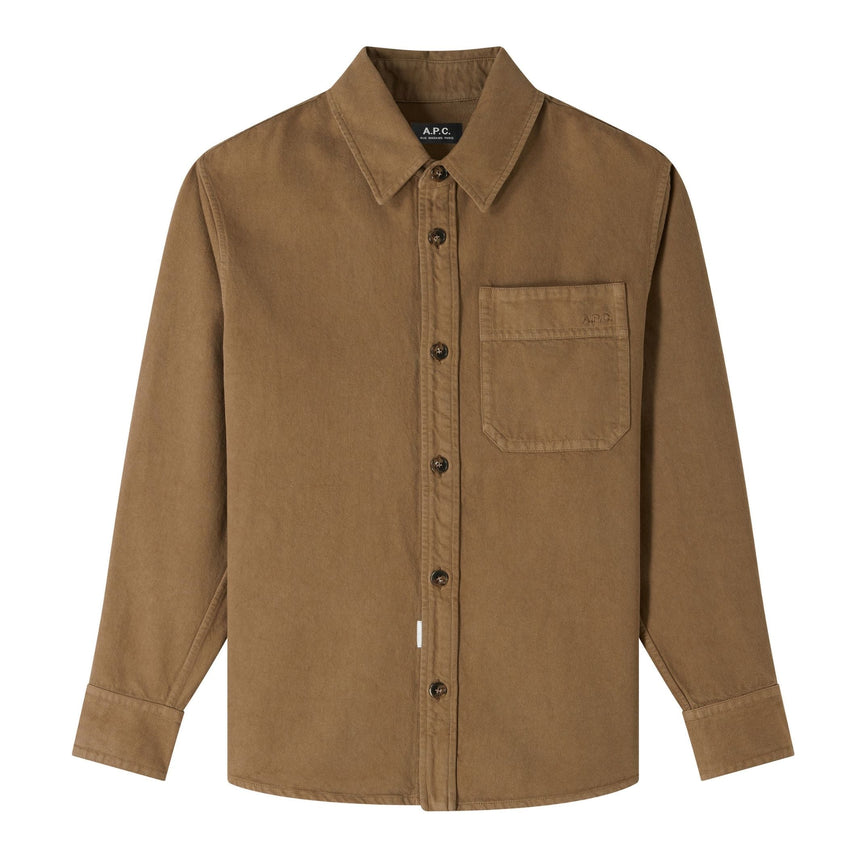 A.P.C. Basile Brodée Overshirt Erkek Ceket 