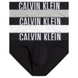 Calvin Klein Hip Brief 3PK Intense Power - Erkek Black/Grey Heather/White