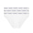 Calvin Klein Low Rise Bikini Briefs 3PK Modern Logo - Kadın White/White/White