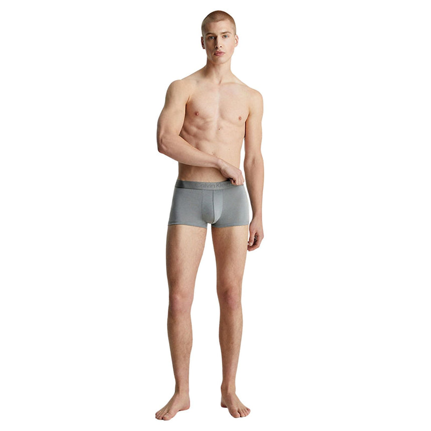 Calvin Klein Low Rise Trunk 3PK CK Black - Erkek 