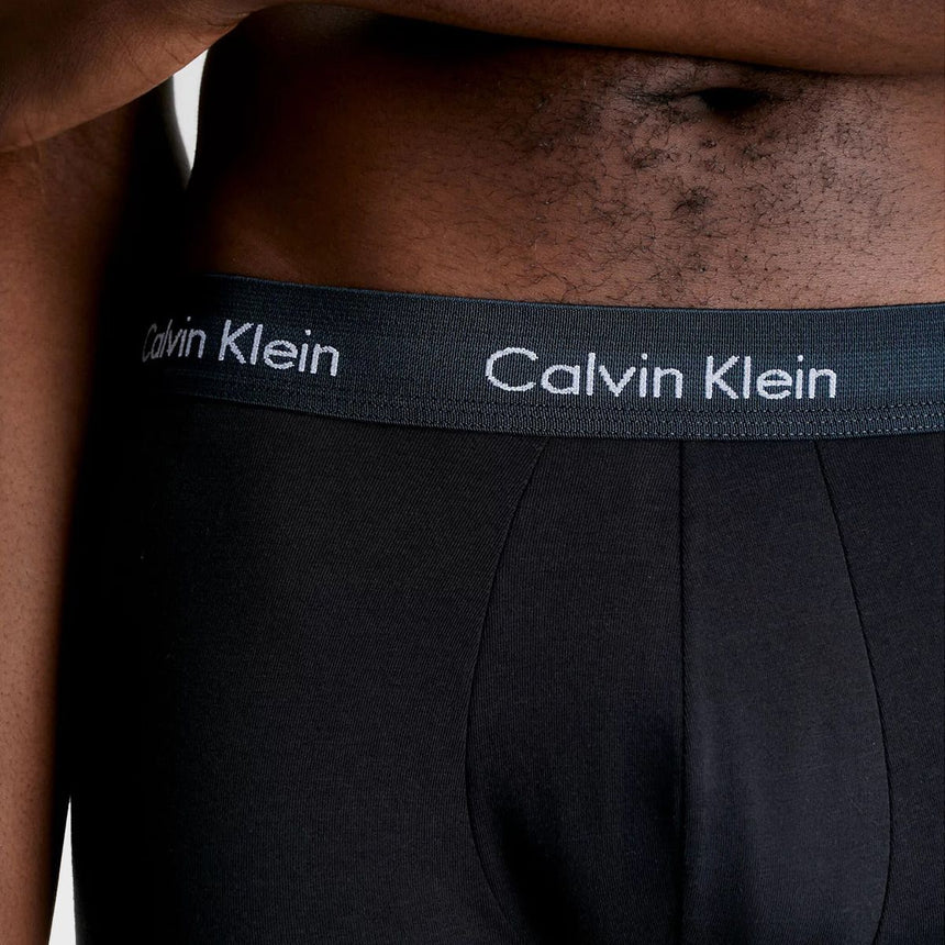 Calvin Klein Low Rise Trunk 3PK Cotton Stretch - Erkek 