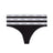 Calvin Klein Thong 3PK Modern Logo - Kadın Black/Black/Black