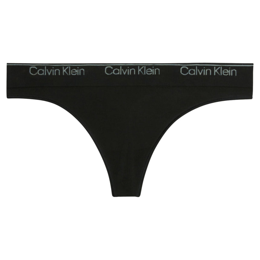 Calvin Klein Thong Modern Seamless - Kadın Black