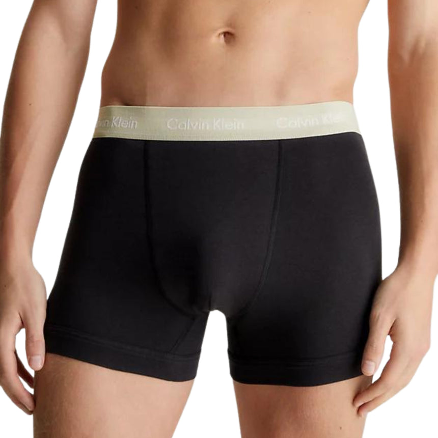 Calvin Klein Trunk 3PK Cotton Stretch - Erkek 