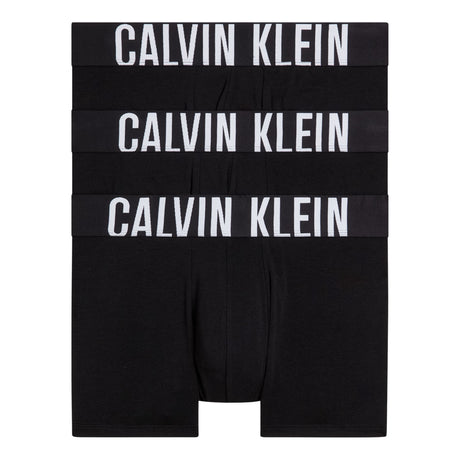 Calvin Klein Trunk 3PK Intense Power - Erkek Black