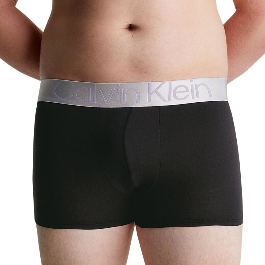 Calvin Klein Trunk 3PK Steel Cotton  - Erkek 