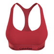 Calvin Klein Unlined Bralet Modern Cotton - Kadın Rouge