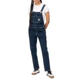 Carhartt WIP Bib Overall - Kadın Blue Stone Washed