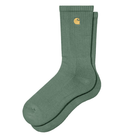 Carhartt WIP Chase Socks Duck Green/Gold