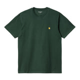 Carhartt WIP S/S Chase Erkek T-Shirt Discovery Green/Gold