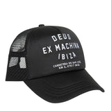 Deus Ex Machina Ibiza Address Trucker Şapka Black