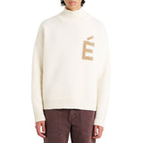 Études Studio Turtle Neck Erkek Kazak Off White