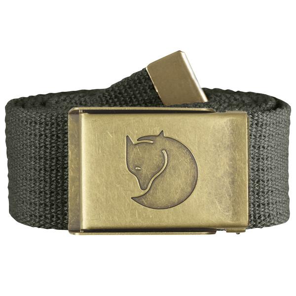 Fjällräven Canvas Brass Belt 4 cm Mountain Grey