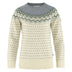 Fjällräven Övik Knit Sweater - Kadın Chalk White-Flint Grey