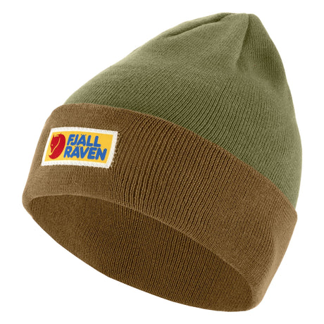 Fjällräven Vardag Classic Beanie Buckwheat Brown-Laurel Green