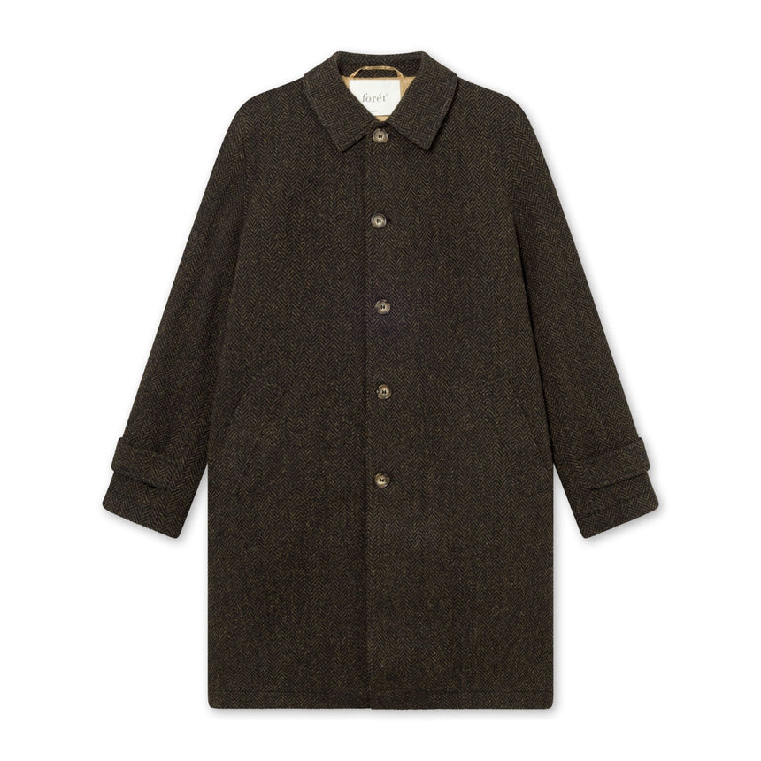 Shelter Wool Long Men's Coat