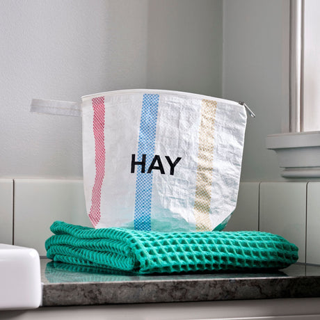 HAY Design Candy Stripe Wash Bag Medium 