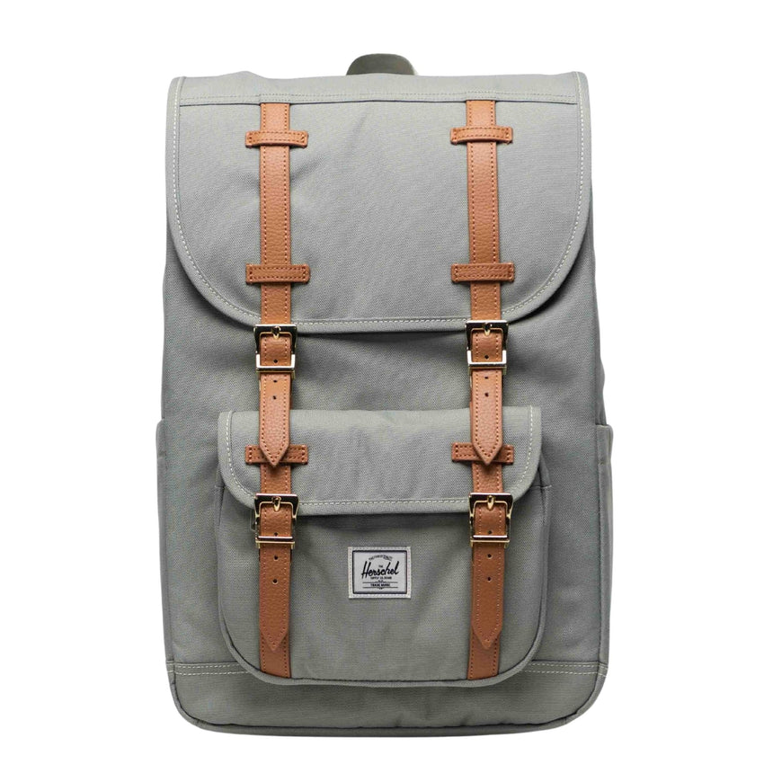 Herschel Little America Mid Sırt Çantası Seagrass/White Stitch