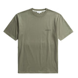 Norse Projects Johannes Organic Logo T-Shirt Sediment Green