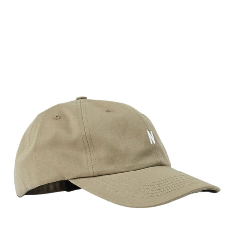 Norse Projects Twill Sports Cap Sediment Green