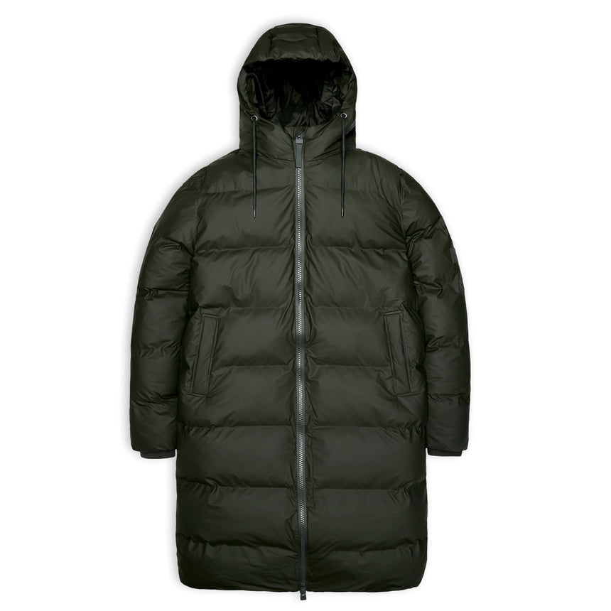 Rains Alta Long Puffer Jacket 