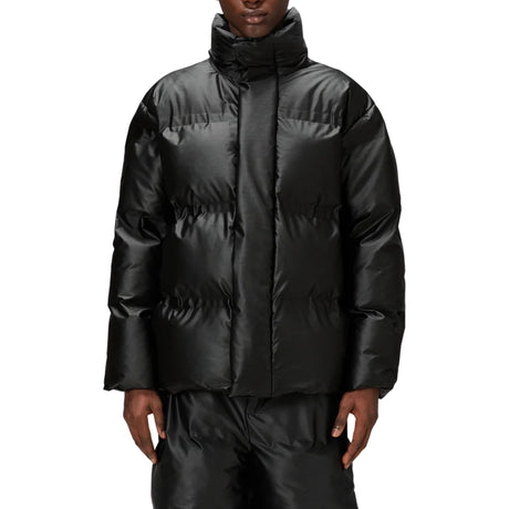 Rains Bator Puffer Jacket Black