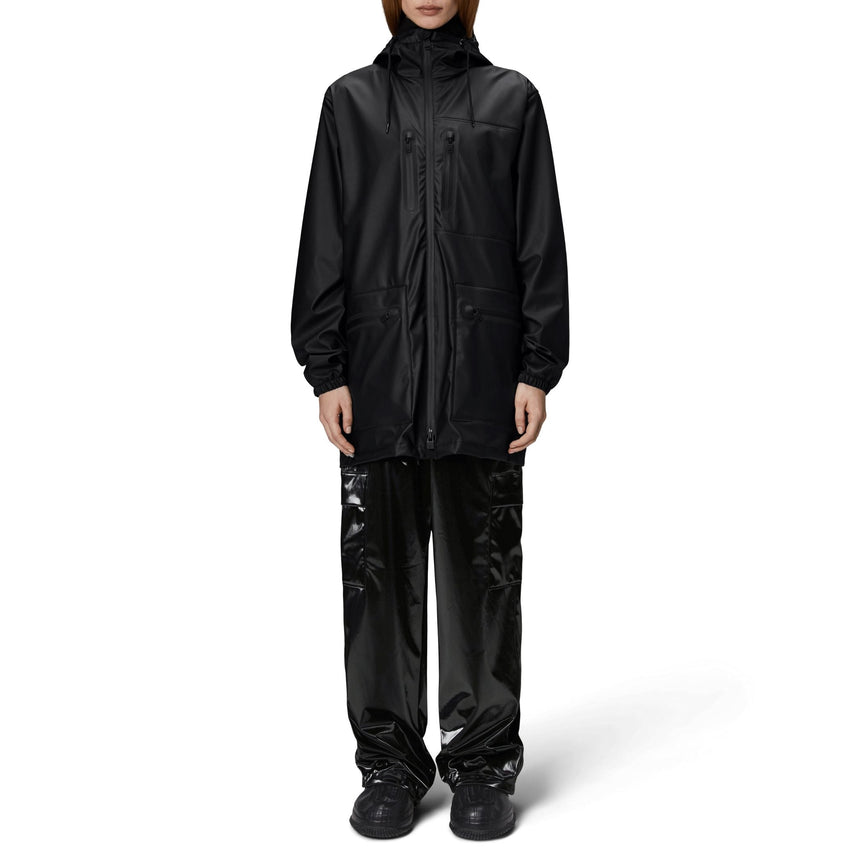 Cargo Long Jacket Raincoat