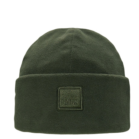 Rains Fleece Beanie Green