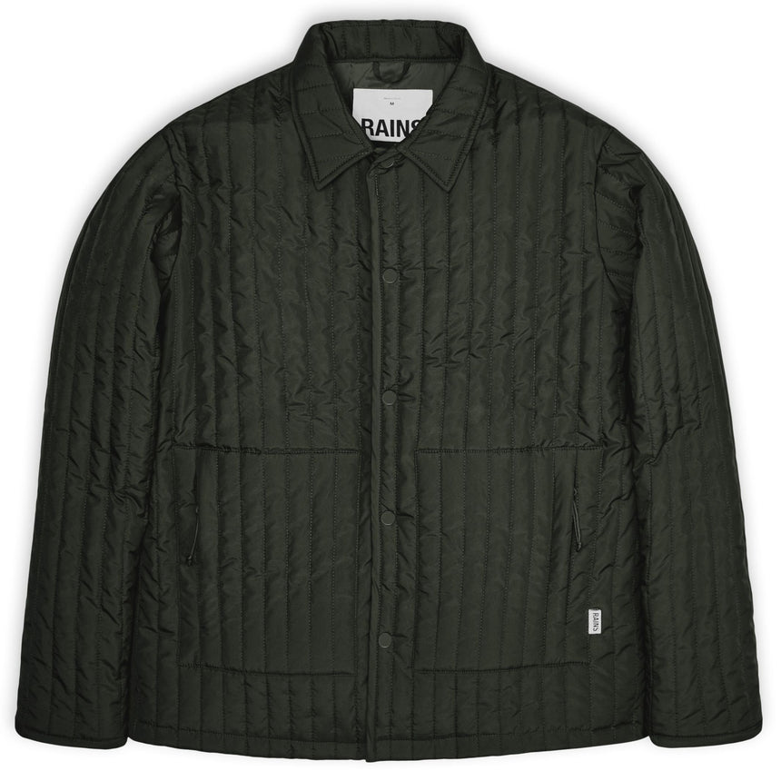 Rains Liner Shirt Jacket Green