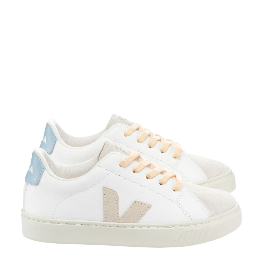 VEJA Small Esplar Laces Chromefree Leather Çocuk Sneaker 