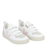 VEJA Small V-10 CWL Çocuk Sneaker White/Petale