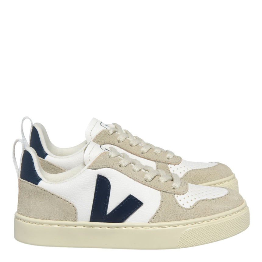 VEJA Small V-10 Laces Chromefree Leather Çocuk Sneaker 