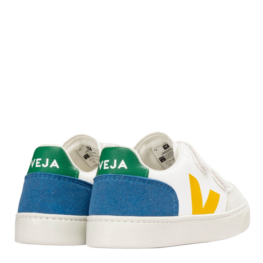 VEJA Small V-12 Chromefree Leather Çocuk Sneaker 