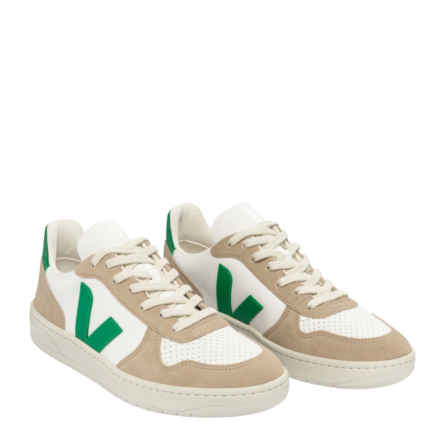 VEJA V-10 Chromefree Leather Erkek Sneaker 