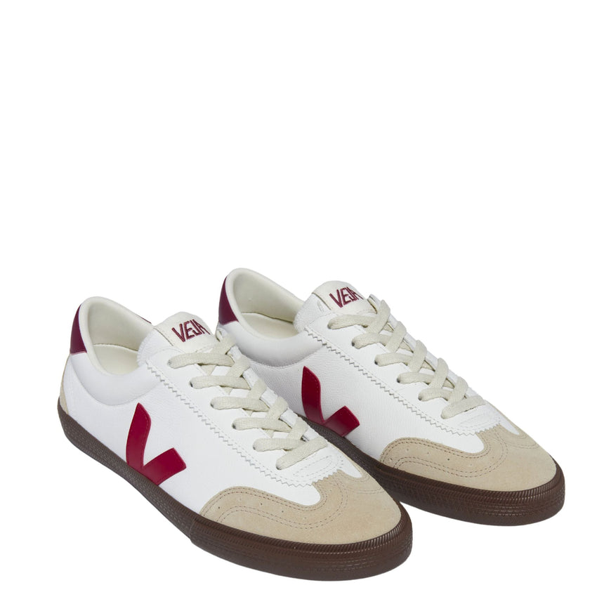 VEJA Volley Organic Traced Leather Erkek Sneaker 