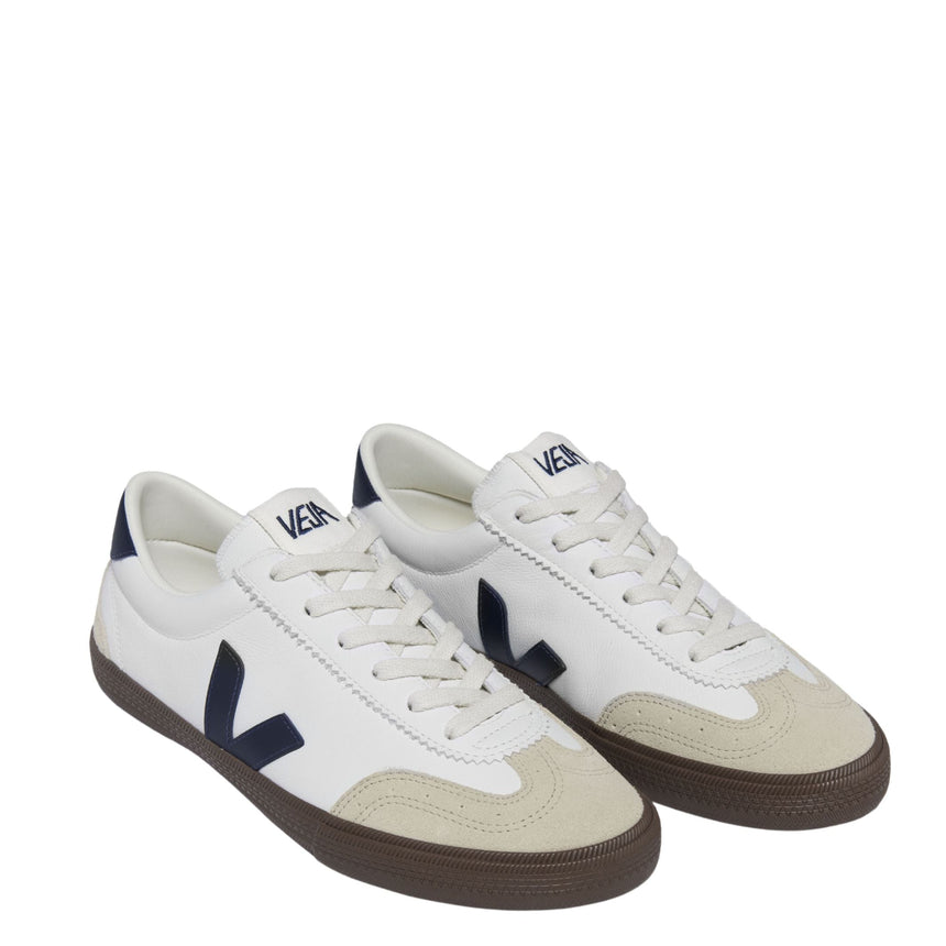 VEJA Volley Organic Traced Leather Erkek Sneaker 