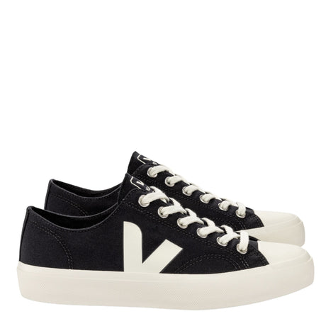 VEJA Wata II Low Canvas Kadın Sneaker Black/Pierre