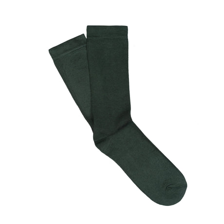 Vitruta Solid Bamboo Socks Dark Green